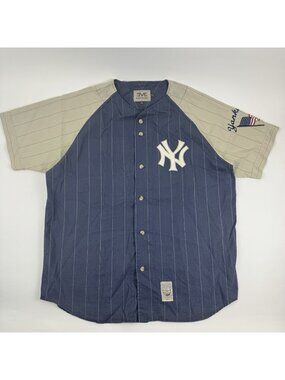 Vintage New York Yankees Cooperstown Collection Jersey Men’s Size XXL 2XL MLB